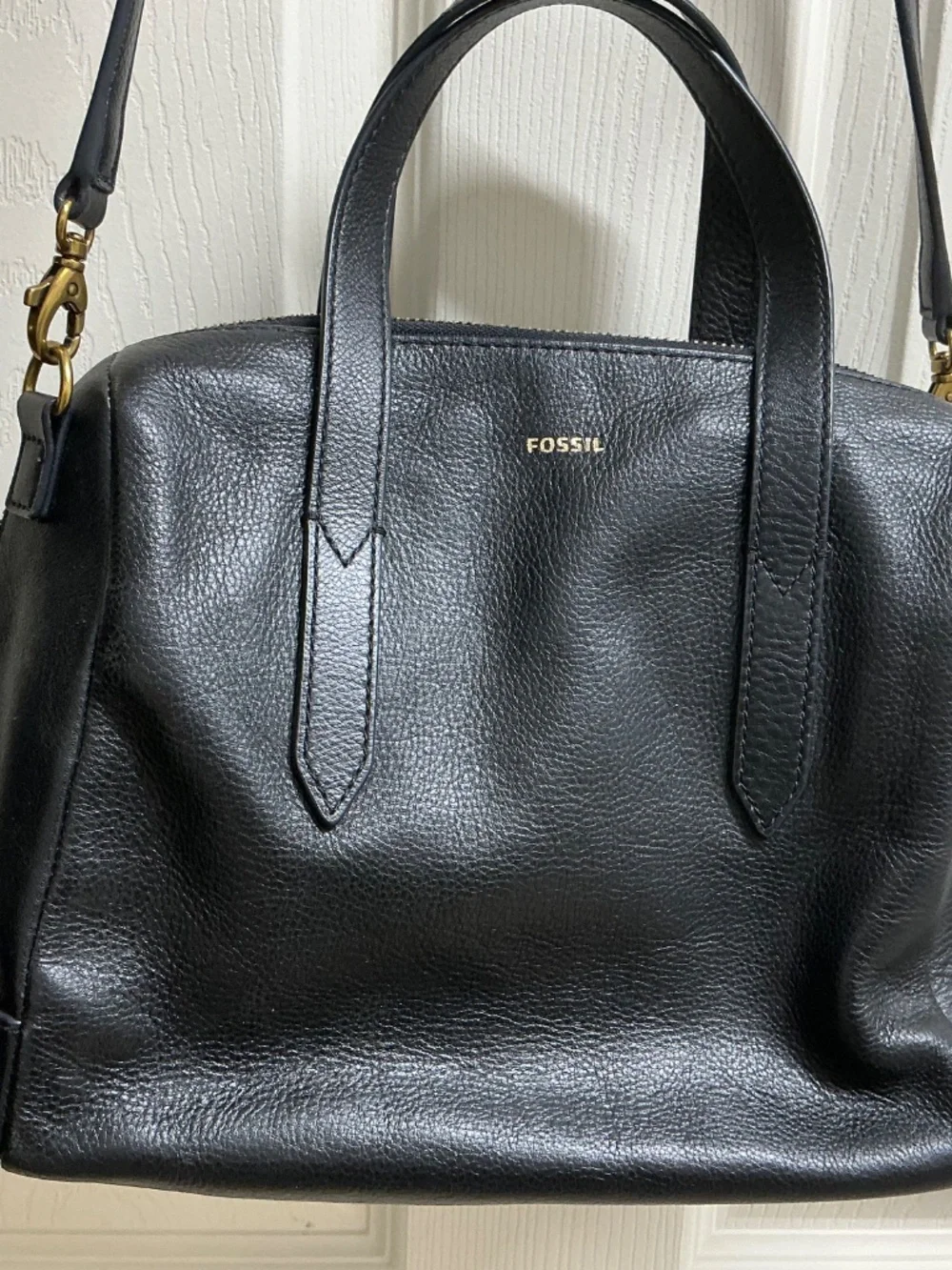 Fossil Sydney Satchel Leather shoulder bag